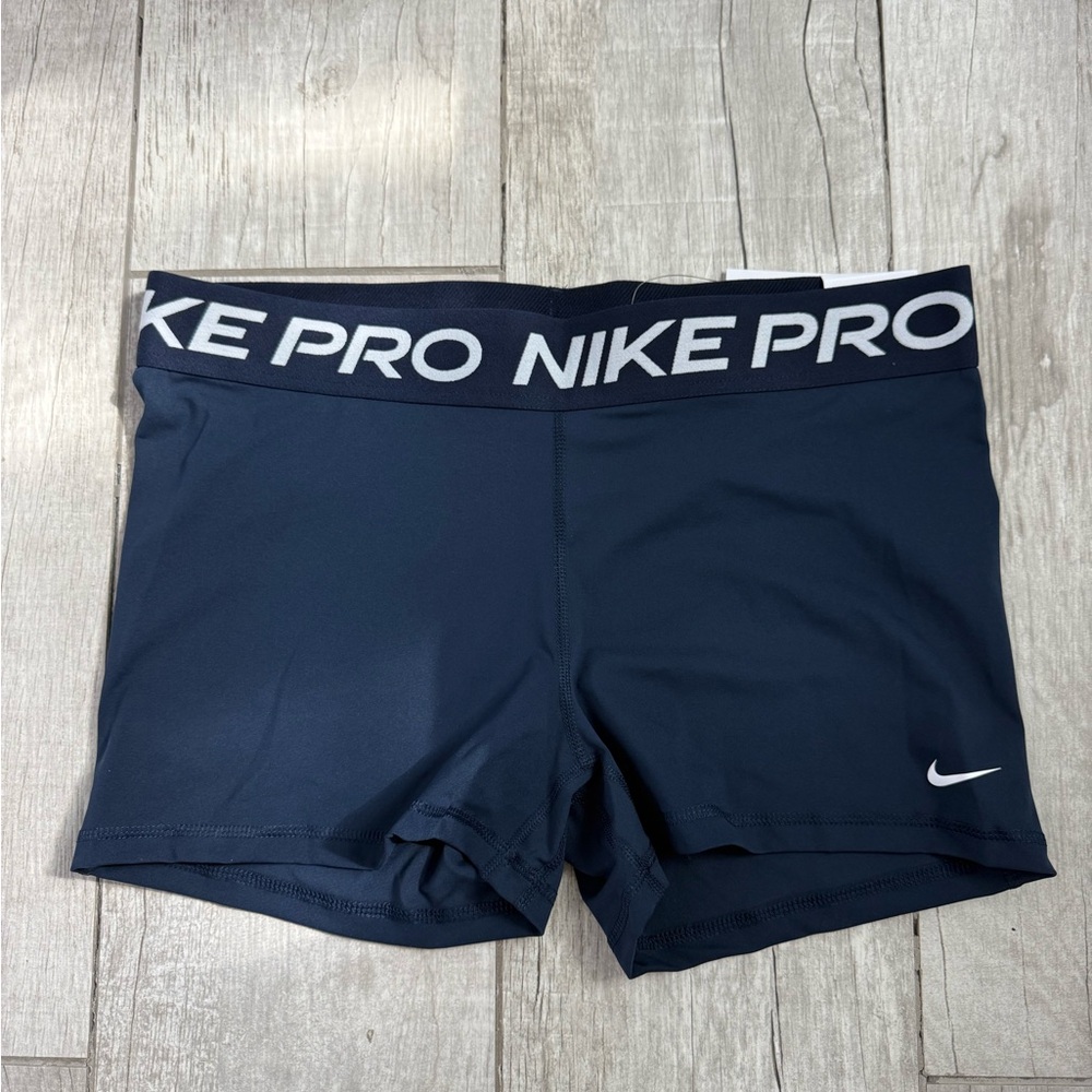Nike Pro Dri-FIT Shorts in Navy